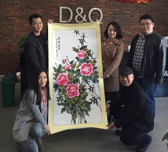 走访常务理事单位广州市瀚丽美电子有限公司